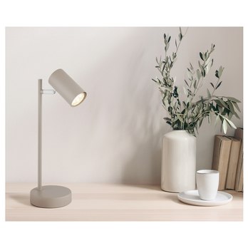 Stolná lampa ROBBY piesková 1