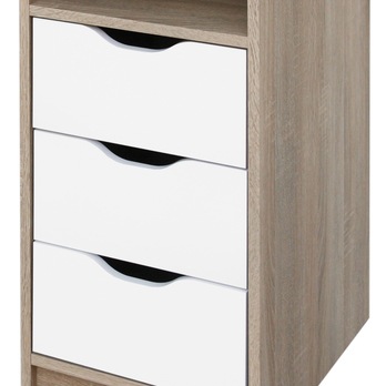 Písací stôl  ROBI dub sonoma/biela 3