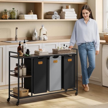 Kôš na bielizeň ROBUST 2 čierna 1