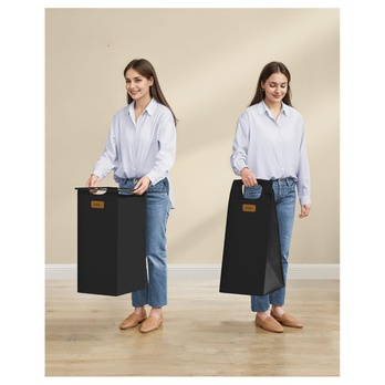 Kôš na bielizeň ROBUST 2 čierna 3