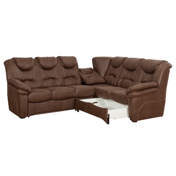 Sedacia súprava ROCCA II pravá, hnedá 2