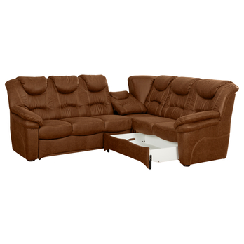 Sedacia súprava ROCCA II pravá, svetlohnedá 2