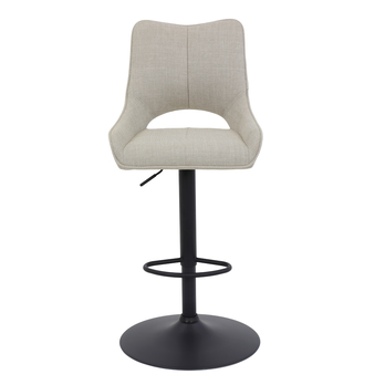 Barová stolička ROCKPORT béžová/čierna 2