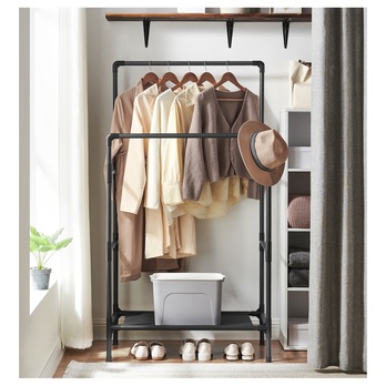 Stojan na šaty ROLL čierna 1