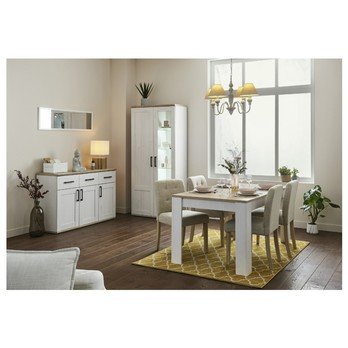 Jedálenský stôl  ROMANCE 83-015 smrekovec/dub sanremo 3