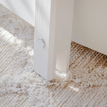 Poschodová posteľ ROMERIA biela, 80x180 cm 15