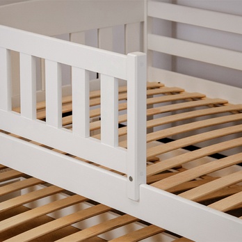 Poschodová posteľ ROMERIA biela, 80x180 cm 17