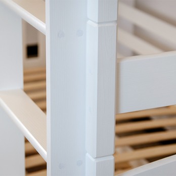 Poschodová posteľ ROMERIA biela, 80x180 cm 19