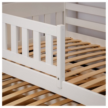 Poschodová posteľ ROMERIA biela, 80x190 cm 14