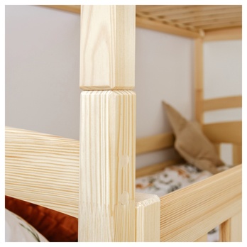 Poschodová posteľ ROMERIA borovica, 80x190 cm 8