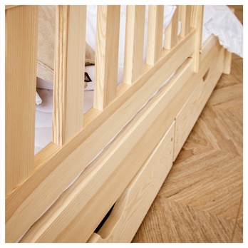 Poschodová posteľ ROMERIA borovica, 80x190 cm 12