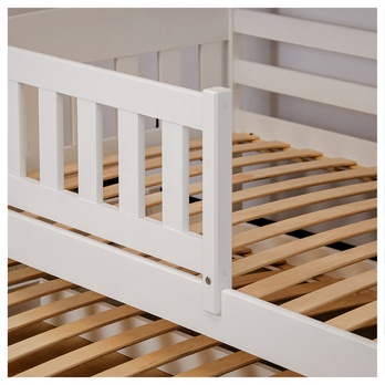 Poschodová posteľ ROMERIA biela, 80x200 cm 14