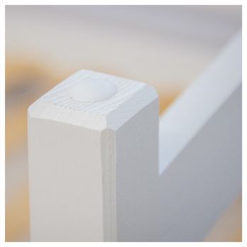 Poschodová posteľ ROMERIA biela, 80x200 cm 21