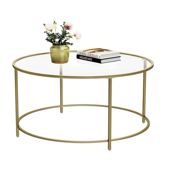 Konferenčný stolík ROND zlatá 2