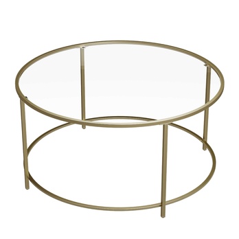 Konferenčný stolík ROND zlatá 3