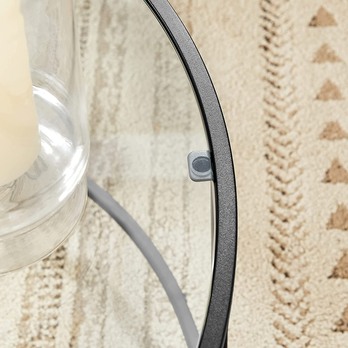 Konferenčný stolík ROND čierna 3