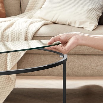 Konferenčný stolík ROND čierna 4