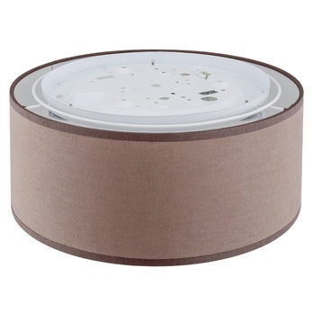 Stropné svietidlo RONDO hnedá/biela, priemer 30 cm 2