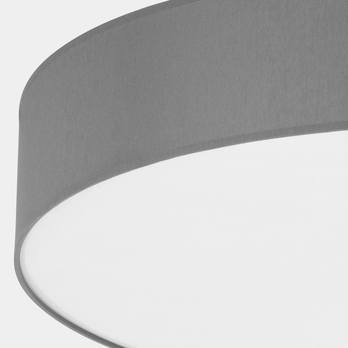 Stropné svietidlo RONDO sivá/biela, priemer 78 cm 1