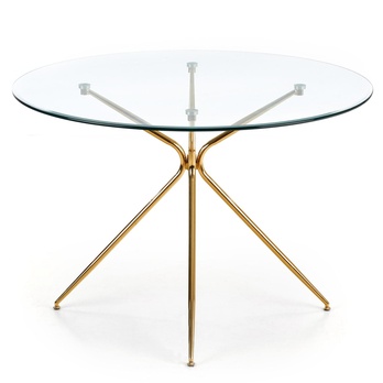 Jedálenský stôl RONDO zlatá 4