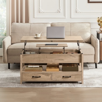 Konferenčný stolík ROOM svetlohnedá 1