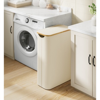 Kôš na bielizeň ROOTS 3 krémová 1