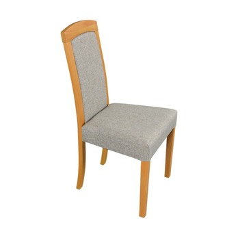 Jedálenská stolička ROSA 7 dub grandson/sivá 1