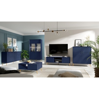 TV komoda ROSE 08 tmavomodrá 1