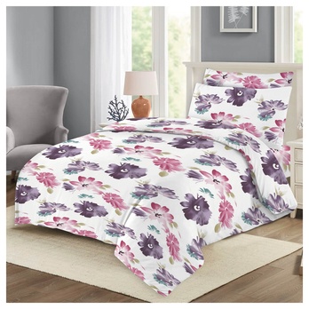 Posteľná bielizeň ROSE ružová, 70x90 a 140x200 cm 1