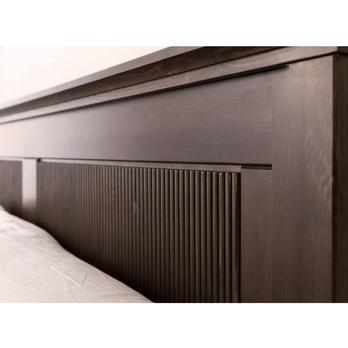 Posteľ ROSE tabaková hnedá, 160x200 cm 4