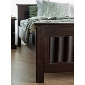 Posteľ ROSE tabaková hnedá, 180x200 cm 5