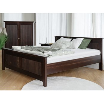 Posteľ ROSE tabaková hnedá, 180x200 cm 1