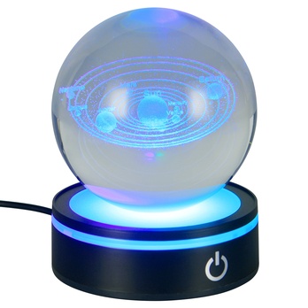 Stolná lampa  ROSEBUD 2 čierna/priehľadná 1