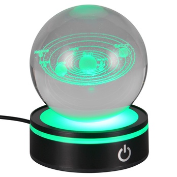 Stolná lampa  ROSEBUD 2 čierna/priehľadná 2