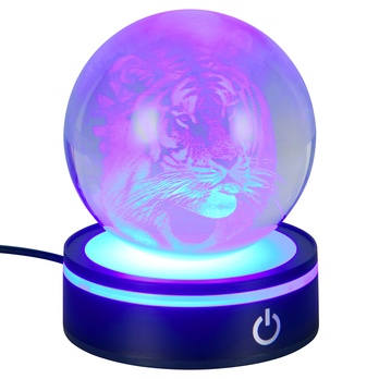 Stolná lampa ROSEBUD 3 čierna/priehľadná 2