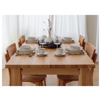 Jedálenský stôl ROSSI dub, 140x90 cm 4