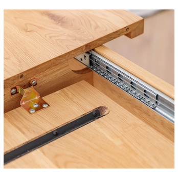 Jedálenský stôl ROSSI dub, 140x90 cm 12