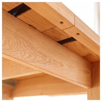 Jedálenský stôl ROSSI dub, 160x90 cm 17