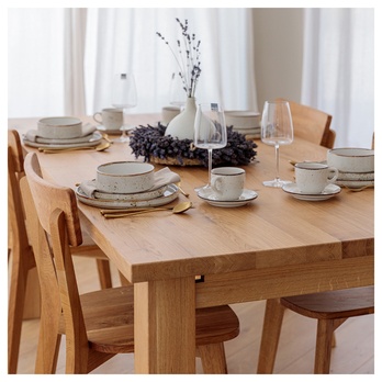 Jedálenský stôl ROSSI dub, 200x100 cm 3