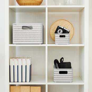 Košík ROTHO COUNTRY A4 biela 2