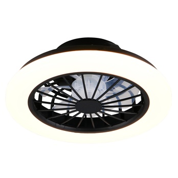 Stropné LED svietidlo s ventilátorom ROTSUND čierna 2