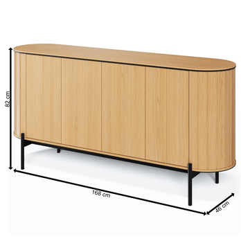 Komoda ROTTO RT-03 dub vincenza 3