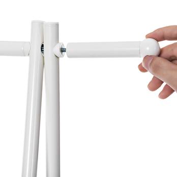 Stojan na šaty ROUEN biela 3