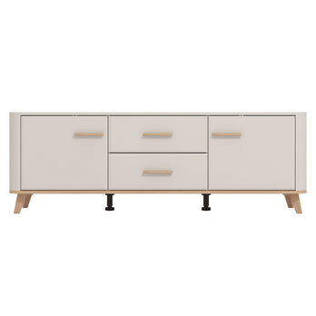 TV komoda ROWEN kašmírová/dub artisan, šírka 154 cm 3