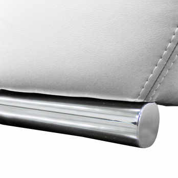 Sedacia súprava ROYAL MINI ľavá, sivá/biela 6