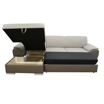 Sedacia súprava ROYAL MINI ľavá, svetlohnedá 3