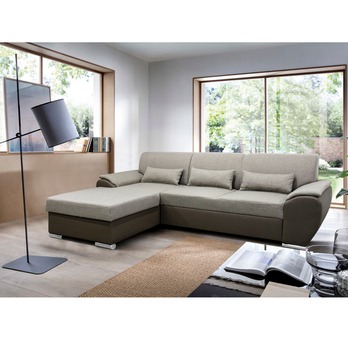 Sedacia súprava ROYAL MINI ľavá, svetlohnedá 1