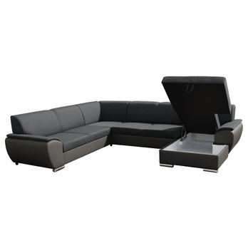 Sedacia súprava ROYAL U pravá, sivá 3