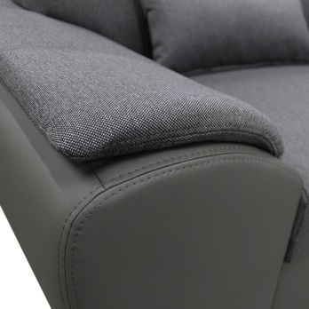 Sedacia súprava ROYAL ľavá, sivá 6