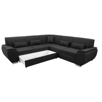 Sedacia súprava ROYAL ľavá, čierna 3